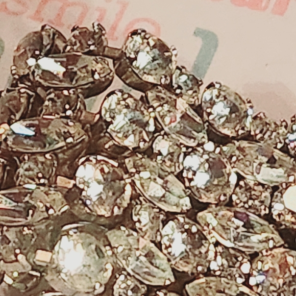 Chunky Stunning Clear Rhinestone  Designer Signer Sherman Bracelet Canada - Picture 4 of 11